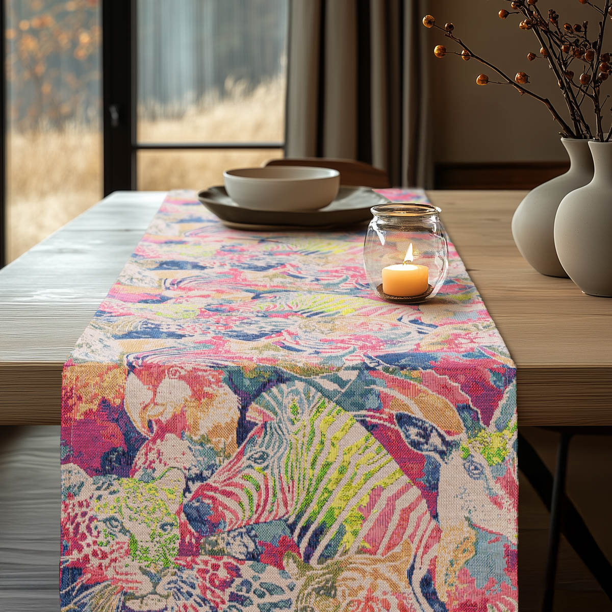 Ράννερ Στόφα Expressionist Ζώα της Ζούγκλας 32x250εκ