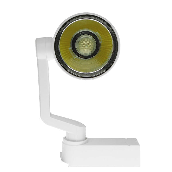 S-40024 Μονοφασικό Bridgelux COB LED Φωτιστικό Σποτ Ράγας 10W 230V 1500lm 24° Θερμό Λευκό 3000k
