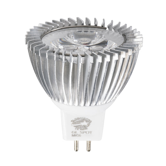 76020 Σποτ LED GU5.3 MR16 3W 300lm 30° DC 12V IP20 Φ5 x Υ5.2cm Ψυχρό Λευκό 6000K