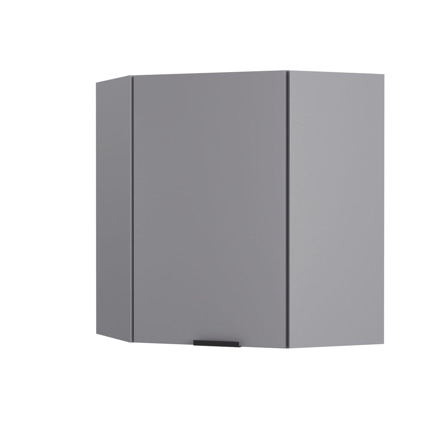 Craft Πάνω Ντουλάπι Γωνιακό Γραφίτη 60-60x30x72