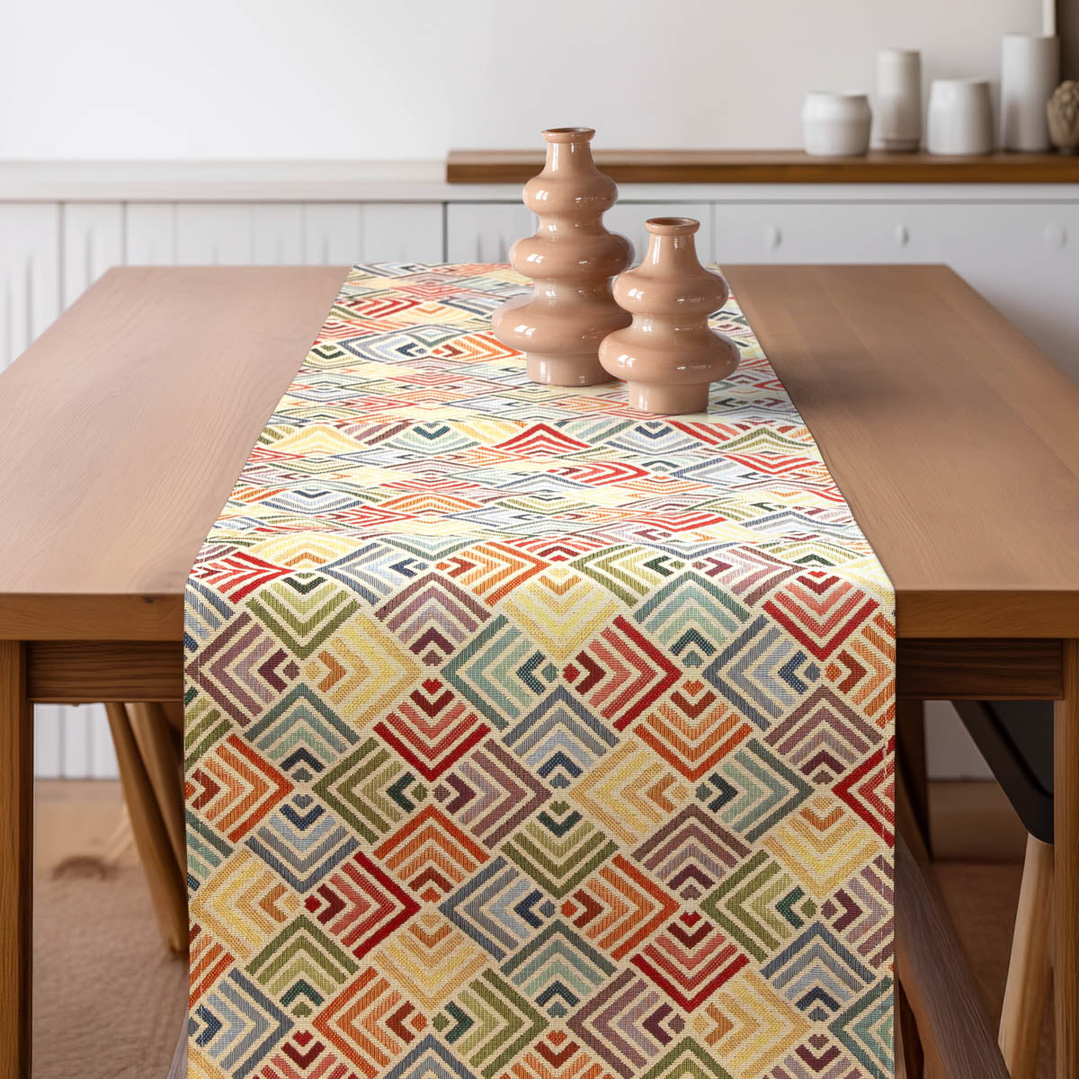 Ράννερ Στόφα Διαμάντια Πολύχρωμα 32x150εκ