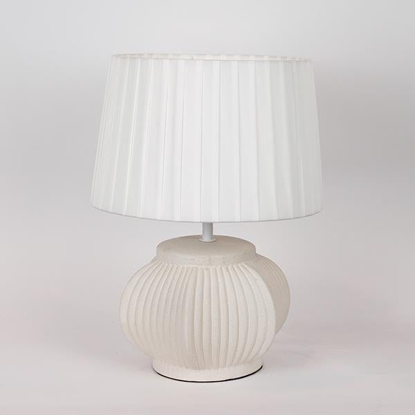 ΕΠΙΤΡΑΠΕΖΙΟ ΦΩΤΙΣΤΙΚΟ ΚΕΡΑΜΙΚΟ ΛΕΥΚΟ 28x28x43