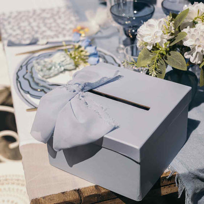 Blue Greeting Card Box 20x12x20