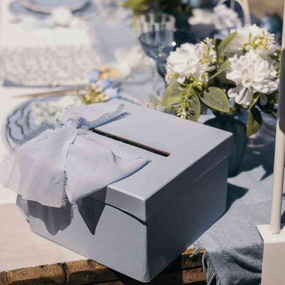 Blue Greeting Card Box 20x12x20