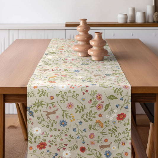 Ράννερ Ζωάκια και Λουλούδια 32x150εκ