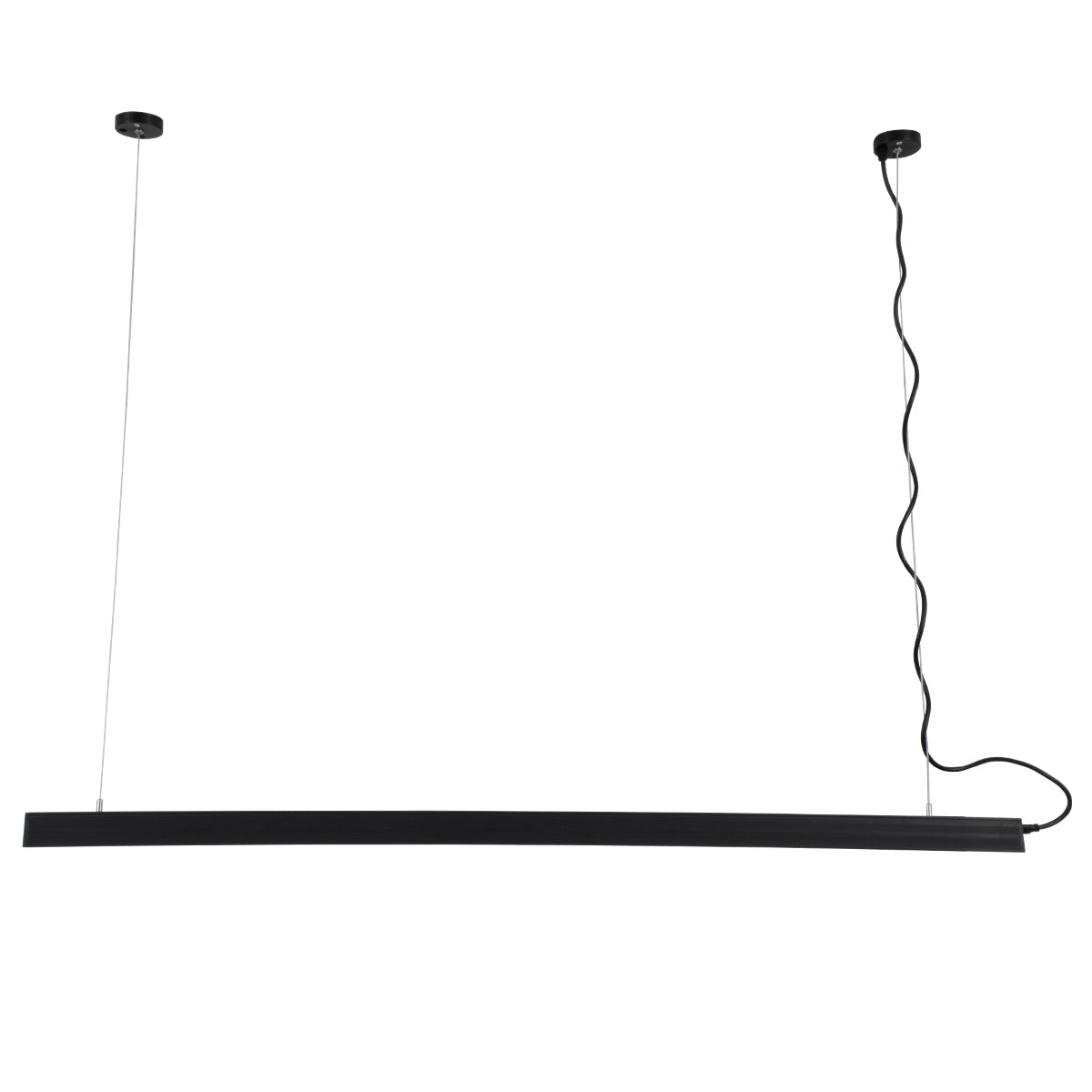 OFFICE 61023-P Γραμμικό Κρεμαστό Φωτιστικό Linear LED 18W 2230lm 120° AC 220-240V Μ120 x Π2 x Υ4 Ψυχρό Λευκό 6000K - Μαύρο
