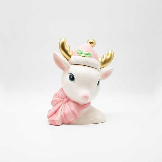 ΜΠΙΣΚΟΤΙΕΡΑ ΕΛΑΦΑΚΙ ΜΕ ΧΡΥΣΑ ΚΕΡΑΤΑ ΔΙΑΚΟΣΜΗΤΙΚΗ 23x17x28