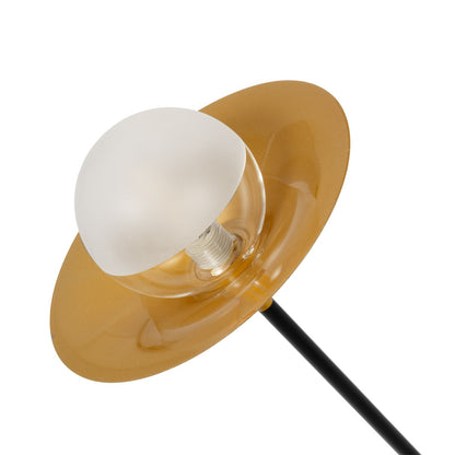 JOLIET 999-0044 Μοντέρνο Φωτιστικό Οροφής Πλέγμα Πολύφωτο 4 x G9 IP20 Μαύρο & Χρυσό Μέταλλο - Μ93 x Π20 x Υ106