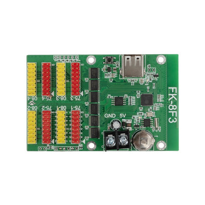 CARD-FK-8F3 90092 Κάρτα Εικόνας για Πολύχρωμες RGB LED Κυλιόμενες Ψηφιακές Επιγραφές/Οθόνες DC 5V IP20 - 768x64/384x128 Pixels - Μ9.5 x Π6.2 x Υ1.6