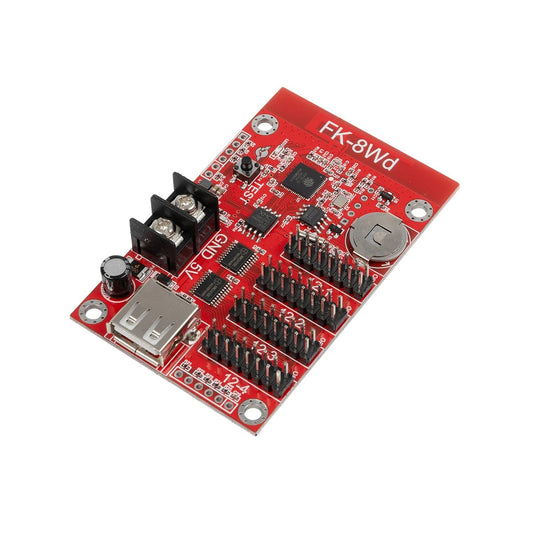 CARD-FK-8Wd 90095 Κάρτα Εικόνας για Μονόχρωμες Κυλιόμενες Ψηφιακές Επιγραφές/Οθόνες DC 5V IP20 - 3072x16/1536x32/1024x48/768x64 Pixels - Μ7.7 x Π4.8 x Υ1.6