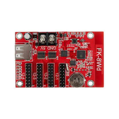 CARD-FK-8Wd 90095 Κάρτα Εικόνας για Μονόχρωμες Κυλιόμενες Ψηφιακές Επιγραφές/Οθόνες DC 5V IP20 - 3072x16/1536x32/1024x48/768x64 Pixels - Μ7.7 x Π4.8 x Υ1.6