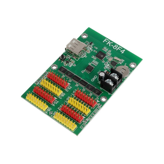 CARD-FK-8F4 90096 Κάρτα Εικόνας για Πολύχρωμες RGB LED Κυλιόμενες Ψηφιακές Επιγραφές/Οθόνες DC 5V IP20 - 4096x16/2048x32/1344x48/1024x64 Pixels - Μ9.5 x Π6.2 x Υ1.6
