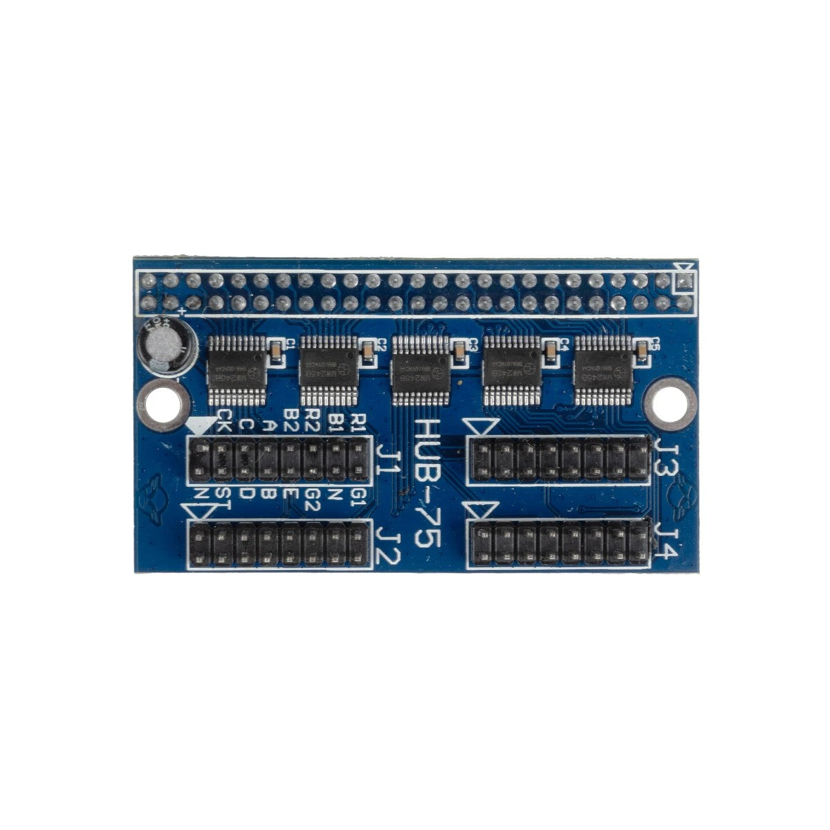 CARD-FK-HUB75RGB 90098 Κάρτα Hub από FK-7W8 για Πολύχρωμες RGB LED Κυλιόμενες Ψηφιακές Επιγραφές/Οθόνες DC 5V IP20 - 2048x128 Max Pixels - Μ6.5 x Π3.6 x Υ1.8