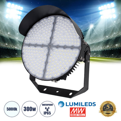 CYCLOP 90106 LED Προβολέας Γηπέδου 300W 48000LM 60° AC 100-277V IP65 - Ψυχρό Λευκό 5000K - MeanWell Driver & LumiLEDs Chip