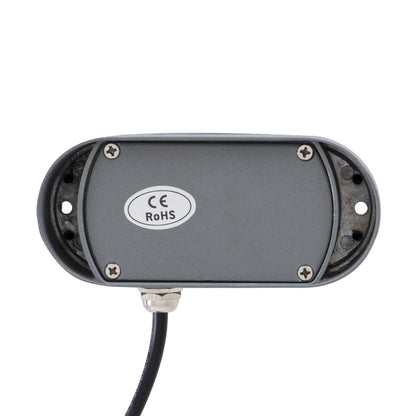 WINDOW-CURBA 90110 Αρχιτεκτονικό Φωτιστικό Ανάδειξης Παραθύρων Window Light LED 6W 540lm 3x262° DC 24V Αδιάβροχο IP65 Θερμό Λευκό 2700K Dimmable - Γκρι Ανθρακί - Μ12 x Π5.3 x Υ6.5