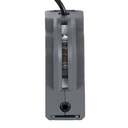 WINDOW-CORNA 90114 Αρχιτεκτονικό Γωνιακό Φωτιστικό Ανάδειξης Παραθύρων Window Light LED 6W 540lm 3x172° DC 24V Αδιάβροχο IP65 Θερμό Λευκό 2700K Dimmable - Γκρι Ανθρακί - Μ12 x Π4 x Υ12