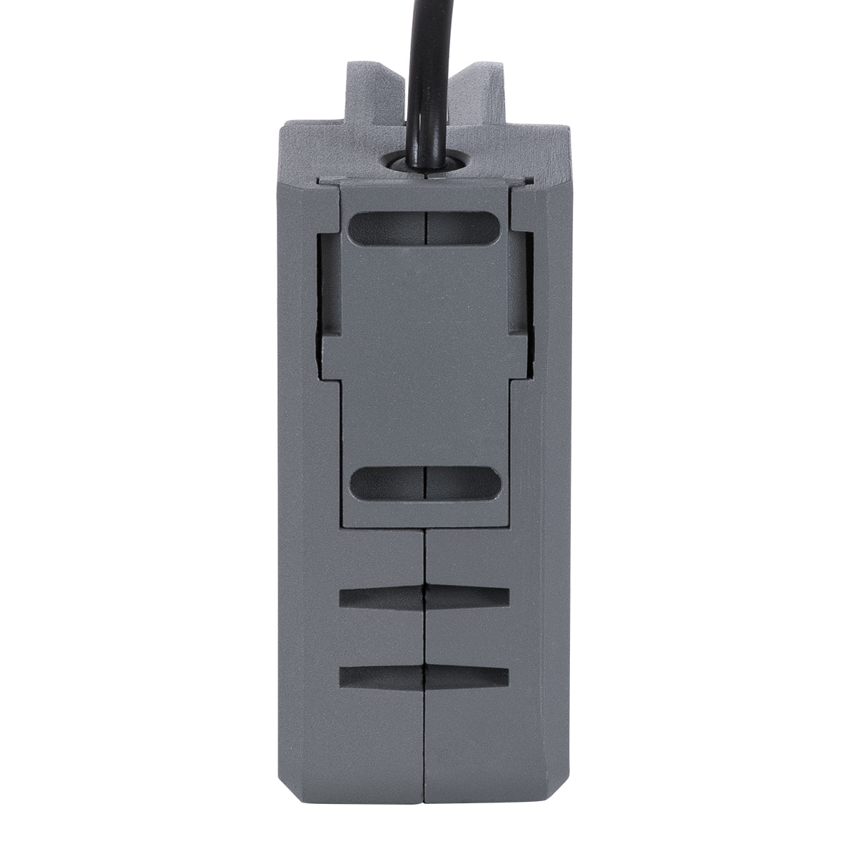 WINDOW-CORNA 90114 Αρχιτεκτονικό Γωνιακό Φωτιστικό Ανάδειξης Παραθύρων Window Light LED 6W 540lm 3x172° DC 24V Αδιάβροχο IP65 Θερμό Λευκό 2700K Dimmable - Γκρι Ανθρακί - Μ12 x Π4 x Υ12