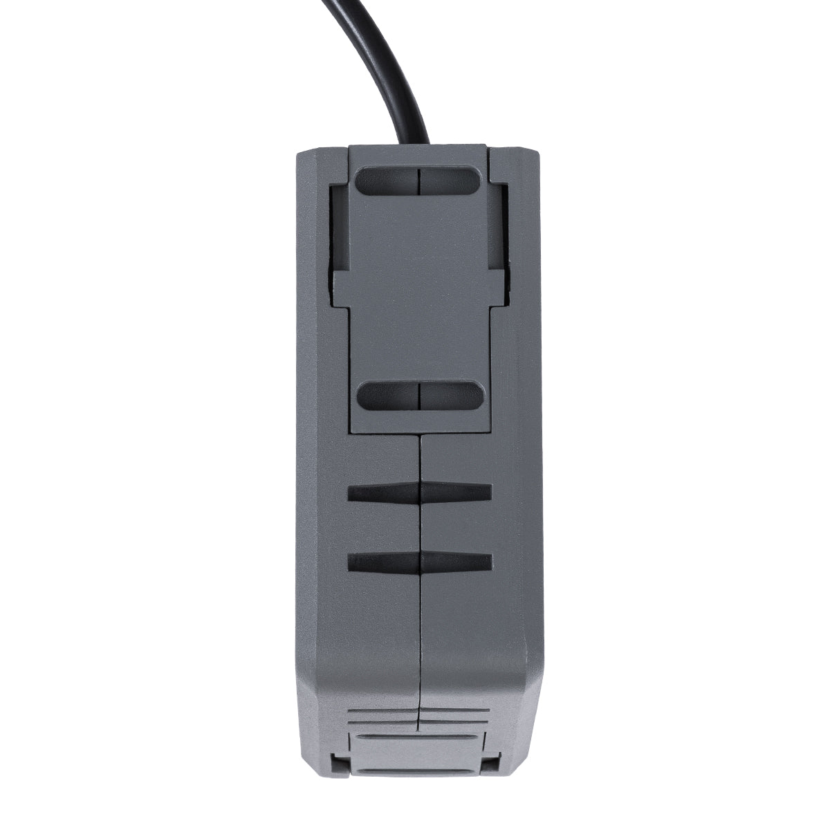 WINDOW-CORNA 90114 Αρχιτεκτονικό Γωνιακό Φωτιστικό Ανάδειξης Παραθύρων Window Light LED 6W 540lm 3x172° DC 24V Αδιάβροχο IP65 Θερμό Λευκό 2700K Dimmable - Γκρι Ανθρακί - Μ12 x Π4 x Υ12