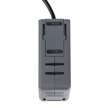 WINDOW-CORNA 90114 Αρχιτεκτονικό Γωνιακό Φωτιστικό Ανάδειξης Παραθύρων Window Light LED 6W 540lm 3x172° DC 24V Αδιάβροχο IP65 Θερμό Λευκό 2700K Dimmable - Γκρι Ανθρακί - Μ12 x Π4 x Υ12