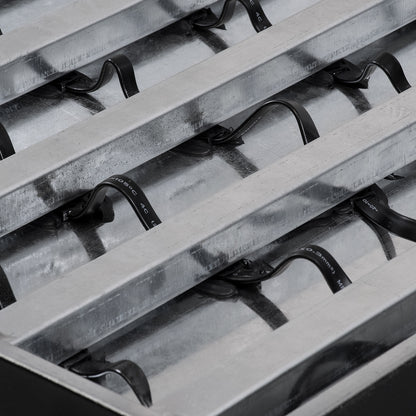 90117 Digital Pixel Addressable Facade Panel - Ψηφιακό Πάνελ Πρόσοψης Κτιρίων LED SMD 3535 75W/m2 100LED/m2 100PIXEL/m2 SPI/TTL Protocol IC UCS512B 4500lm/m2 120° DC 12V IP67 RGB - Μαύρο Σώμα - Μ100 x Π100 x Υ3cm