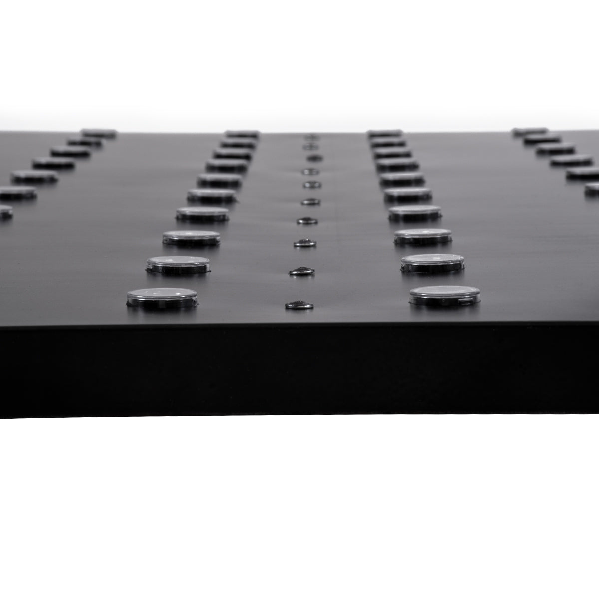 90117 Digital Pixel Addressable Facade Panel - Ψηφιακό Πάνελ Πρόσοψης Κτιρίων LED SMD 3535 75W/m2 100LED/m2 100PIXEL/m2 SPI/TTL Protocol IC UCS512B 4500lm/m2 120° DC 12V IP67 RGB - Μαύρο Σώμα - Μ100 x Π100 x Υ3cm