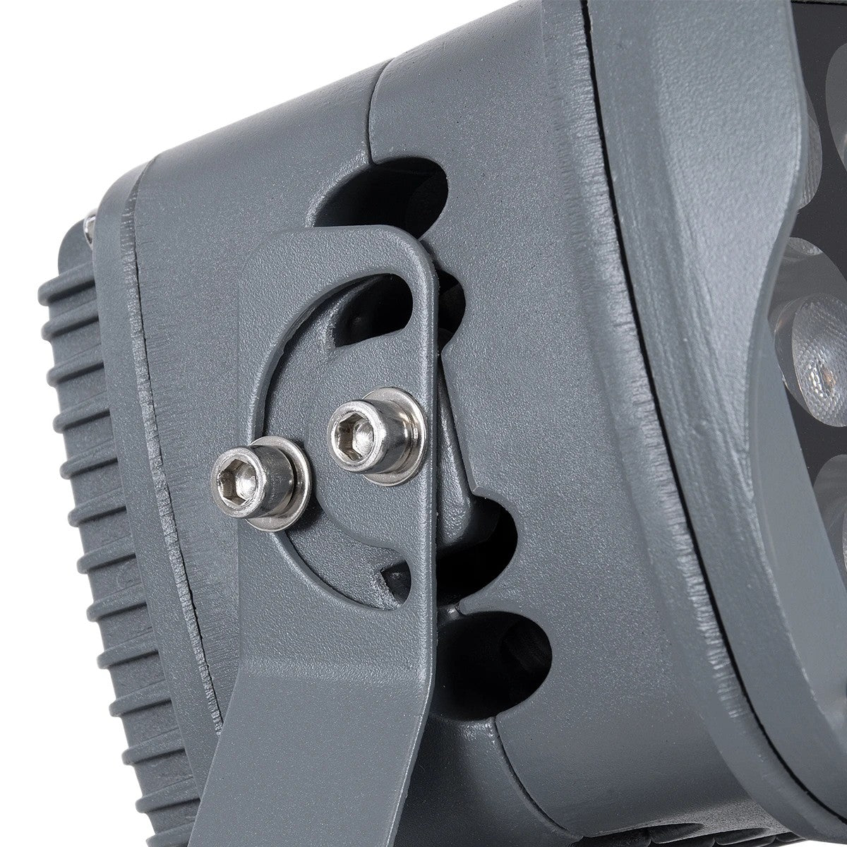 FLOOD-XENA 90121 Προβολέας Σποτ Wall Washer LED 12W 1320lm 10° AC 220-240V Αδιάβροχο IP65 Θερμό Λευκό 2700K - Γκρι Ανθρακί - Μ13.5 x Π11 x Υ15