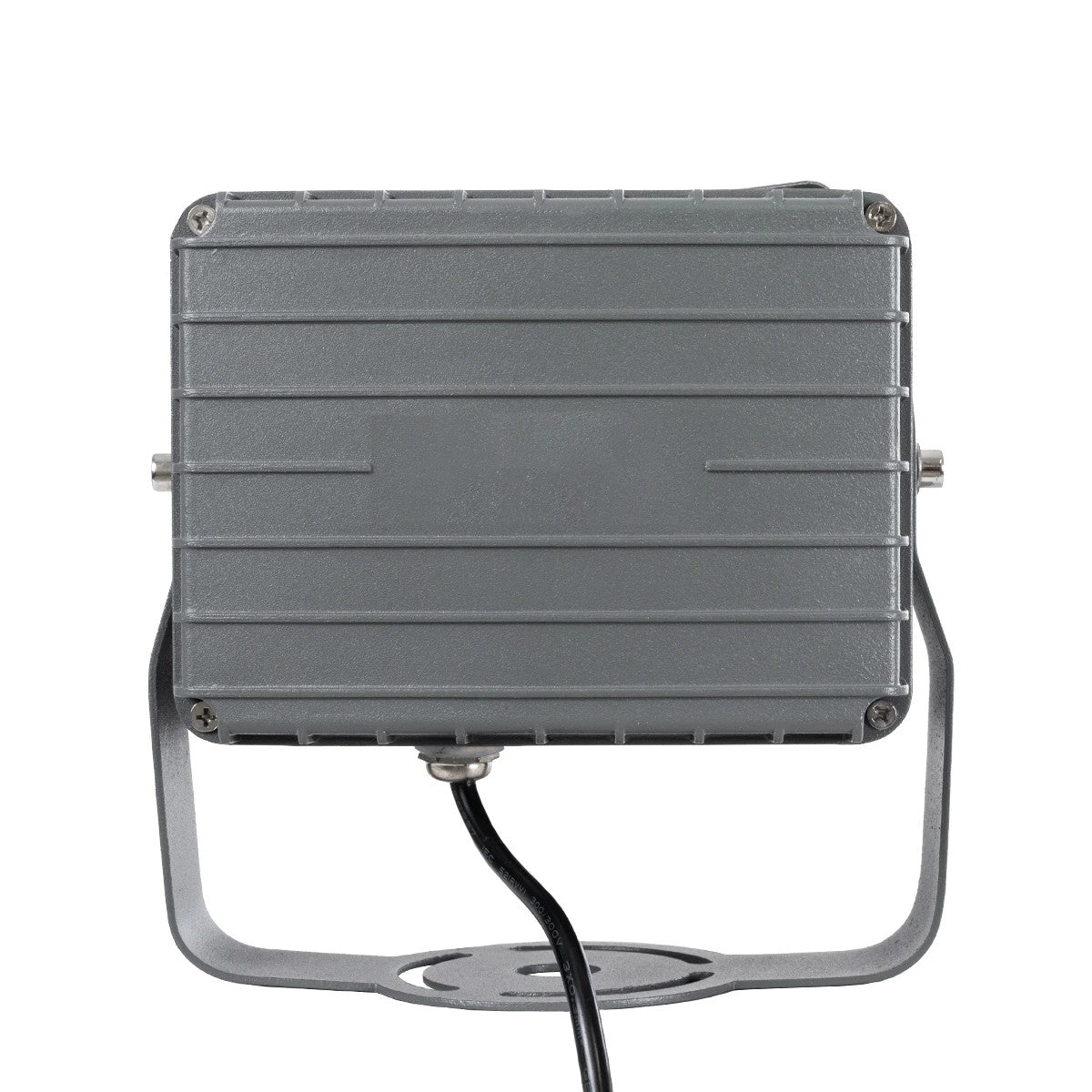 FLOOD-XENA 90128 Προβολέας Σποτ Wall Washer LED 24W 2640lm 10° AC 220-240V Αδιάβροχο IP65 Θερμό Λευκό 2700K - Γκρι Ανθρακί - Μ18 x Π13.5 x Υ18