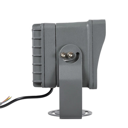 FLOODXENA 90132 Spotlight Wall Washer LED 24W 2040lm 10° AC 220-240V Waterproof IP65 Fuchsia - Bridgelux SMD Chip - Anthracite Grey - L18 x W13.5 x H18