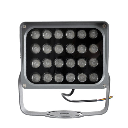 FLOODXENA 90132 Spotlight Wall Washer LED 24W 2040lm 10° AC 220-240V Waterproof IP65 Fuchsia - Bridgelux SMD Chip - Anthracite Grey - L18 x W13.5 x H18