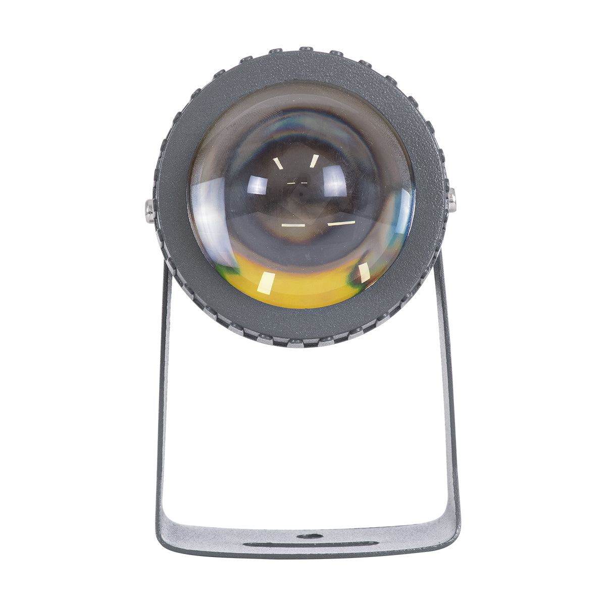 SPOT-FENIA 90134 Αρχιτεκτονικό Σποτ Φωτισμου LED 10W 1150lm 5° DC 24V Αδιάβροχο IP65 Φυσικό Λευκό 4500K Dimmable - Γκρι Ανθρακί - Μ7 x Π7 x Υ12