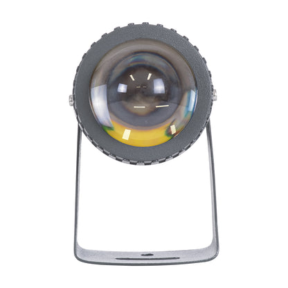 SPOT-FENIA 90134 Αρχιτεκτονικό Σποτ Φωτισμου LED 10W 1150lm 5° DC 24V Αδιάβροχο IP65 Φυσικό Λευκό 4500K Dimmable - Γκρι Ανθρακί - Μ7 x Π7 x Υ12