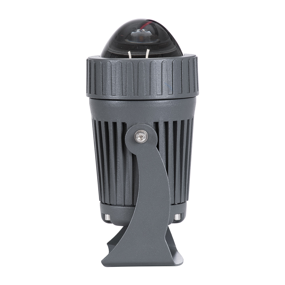 SPOT-FENIA 90136 Αρχιτεκτονικό Σποτ Φωτισμου LED 10W 850lm 5° DC 24V Αδιάβροχο IP65 Μπλε Dimmable - Γκρι Ανθρακί - Μ7 x Π7 x Υ12