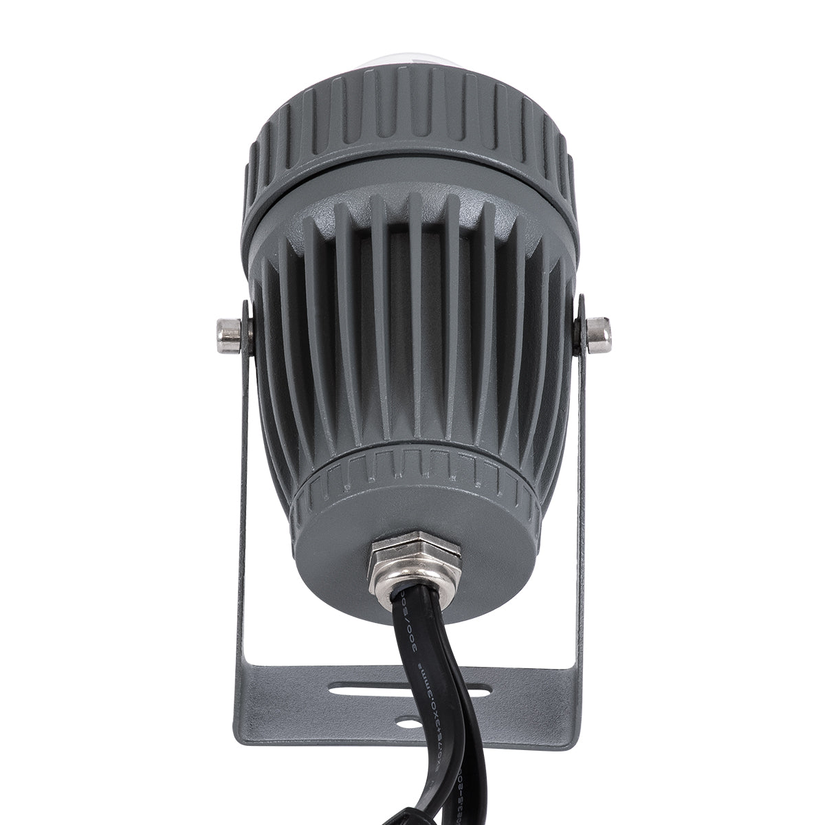 SPOT-FENIA 90137 Σποτ Φωτισμου Wall Washer LED 10W 1000lm 5° DC 24V DMX512 Αδιάβροχο IP65 D7 x H12cm RGB - Γκρι Ανθρακί