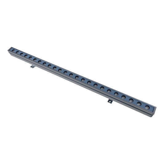 WASHERMARGO 90153 Μπάρα Φωτισμού Wall Washer LED 24W 2880lm 30° DC 24V Αδιάβροχο IP66 Ψυχρό Λευκό 6000K Dimmable - Bridgelux SMD Chip - Γκρι Ανθρακί - Μ100 x Π8.5 x Υ4