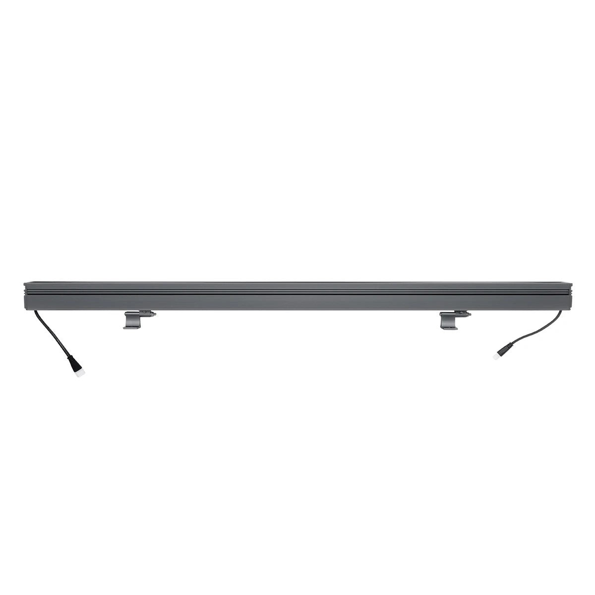 WASHERMARGO 90153 Μπάρα Φωτισμού Wall Washer LED 24W 2880lm 30° DC 24V Αδιάβροχο IP66 Ψυχρό Λευκό 6000K Dimmable - Bridgelux SMD Chip - Γκρι Ανθρακί - Μ100 x Π8.5 x Υ4
