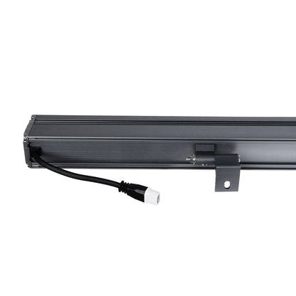 WASHERMARGO 90154 Μπάρα Φωτισμού Wall Washer LED 24W 2040lm 30° DC 24V Αδιάβροχο IP65 Μπλε Dimmable - Bridgelux SMD Chip - Γκρι Ανθρακί - Μ100 x Π4 x Υ6.4