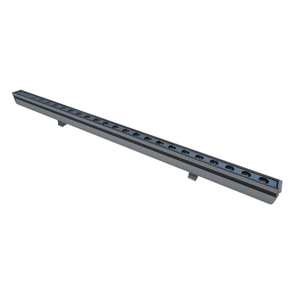 WASHERMARGO 90155 Wall Washer LED Light Bar 24W 2040lm 30° DC 24V Waterproof IP66 Pink Dimmable - Bridgelux SMD Chip - Anthracite Grey - L100 x W4 x H5