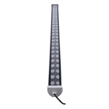 WASHERMOZA 90158 Μπάρα Φωτισμού Wall Washer LED 48W 5200lm 10-30° DC 24V Αδιάβροχο IP66 Θερμό Λευκό 2700K Dimmable - Bridgelux SMD Chip - Γκρι Ανθρακί - Μ100 x Π8 x Υ12