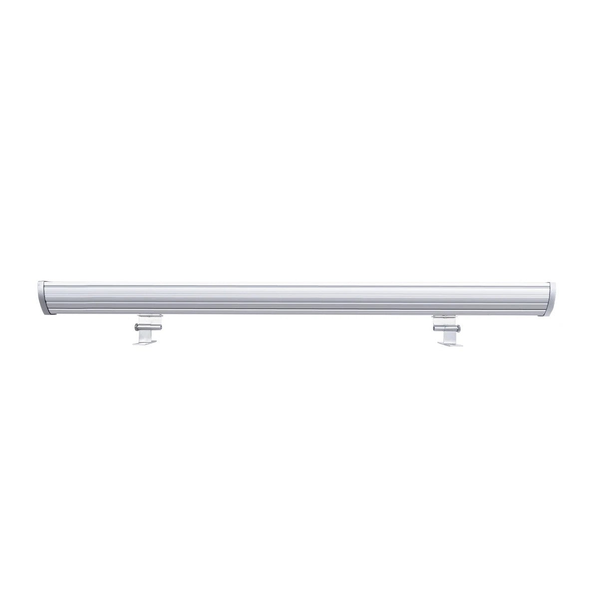 WASHERMOZA 90158 Μπάρα Φωτισμού Wall Washer LED 48W 5200lm 10-30° DC 24V Αδιάβροχο IP66 Θερμό Λευκό 2700K Dimmable - Bridgelux SMD Chip - Γκρι Ανθρακί - Μ100 x Π8 x Υ12