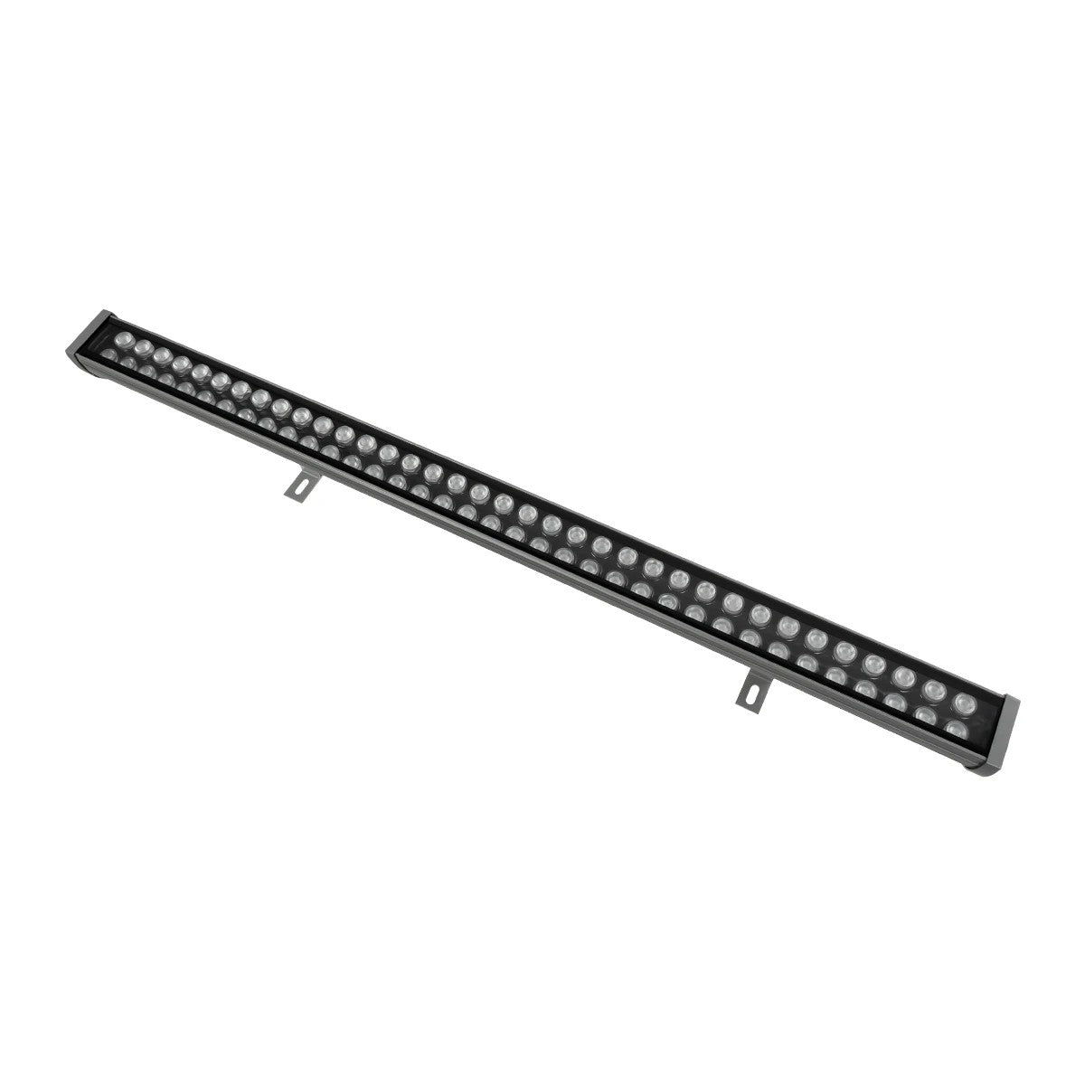 WASHERMOZA 90168 Μπάρα Φωτισμού Wall Washer LED 72W 6120lm 10-30° DC 24V Αδιάβροχο IP66 Μπλε Dimmable - Bridgelux SMD Chip - Γκρι Ανθρακί - Μ100 x Π14 x Υ7