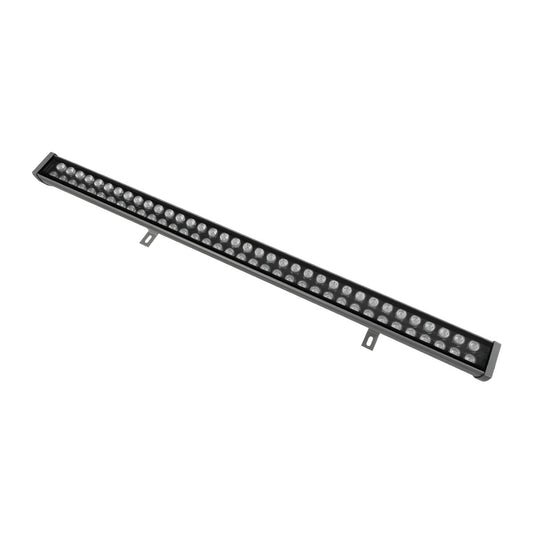 WASHERMOZA 90168 Μπάρα Φωτισμού Wall Washer LED 72W 6120lm 10-30° DC 24V Αδιάβροχο IP66 Μπλε Dimmable - Bridgelux SMD Chip - Γκρι Ανθρακί - Μ100 x Π14 x Υ7