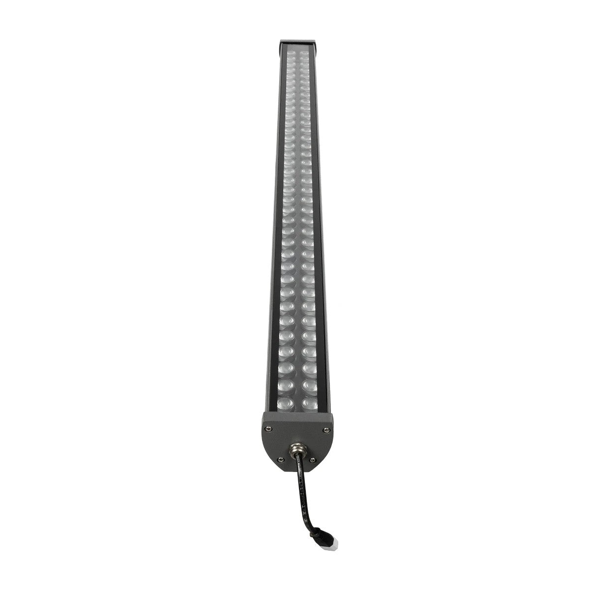 WASHERMOZA 90168 Μπάρα Φωτισμού Wall Washer LED 72W 6120lm 10-30° DC 24V Αδιάβροχο IP66 Μπλε Dimmable - Bridgelux SMD Chip - Γκρι Ανθρακί - Μ100 x Π14 x Υ7