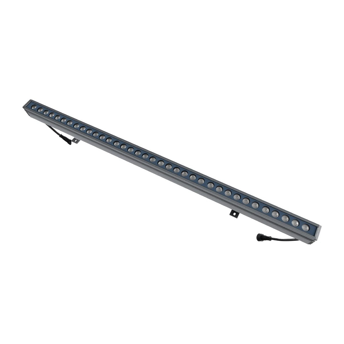 WASHERMOZA 90170 Μπάρα Φωτισμού Wall Washer LED 72W 6120lm 10-30° DC 24V Αδιάβροχο IP66 Πολύχρωμο RGB Dimmable - Bridgelux SMD Chip - Γκρι Ανθρακί - Μ100 x Π5 x Υ4