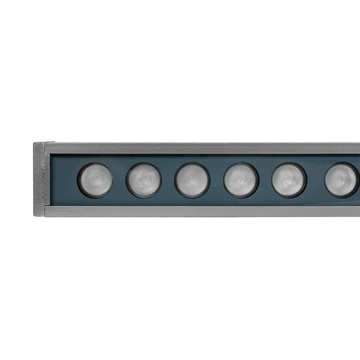 WASHERMOZA 90170 Μπάρα Φωτισμού Wall Washer LED 72W 6120lm 10-30° DC 24V Αδιάβροχο IP66 Πολύχρωμο RGB Dimmable - Bridgelux SMD Chip - Γκρι Ανθρακί - Μ100 x Π5 x Υ4