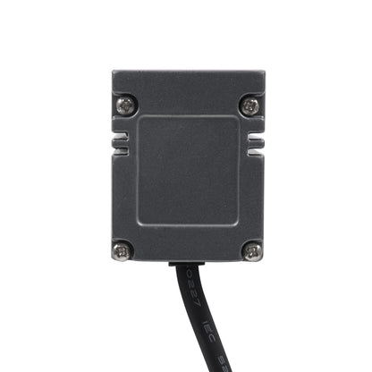 WASHER-NAIA 90172 Μπάρα Φωτισμού Wall Washer LED 9W 990lm 30° DC 24V Αδιάβροχο IP65 Θερμό Λευκό 2700Κ Dimmable - Γκρι Ανθρακί - Μ50 x Π4 x Υ5