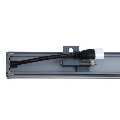 WASHER-NAIA 90172 Μπάρα Φωτισμού Wall Washer LED 9W 990lm 30° DC 24V Αδιάβροχο IP65 Θερμό Λευκό 2700Κ Dimmable - Γκρι Ανθρακί - Μ50 x Π4 x Υ5