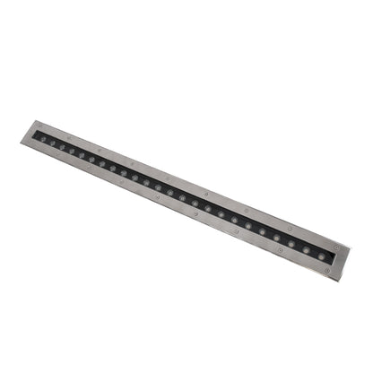 UNDERGROUND-REMVI 90194 Χωνευτό Φωτιστικό Wall Washer Δαπέδου LED 24W 2160lm 10° DC 24V Αδιάβροχο IP68 L100 x W9 x H7.2cm Θερμό Λευκό 2700K - Ανοξείδωτο Ατσάλι