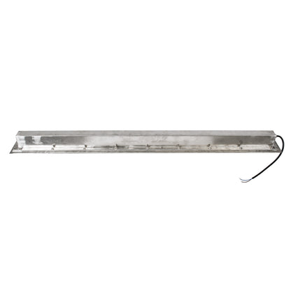 UNDERGROUND-REMVI 90194-Y Χωνευτό Φωτιστικό Wall Washer Δαπέδου LED 18W 1440lm 10° DC 24V Αδιάβροχο IP68 L100 x W9 x H7.2cm Αρχιτεκτονικό Πορτοκαλί 2200K - Ανοξείδωτο Ατσάλι