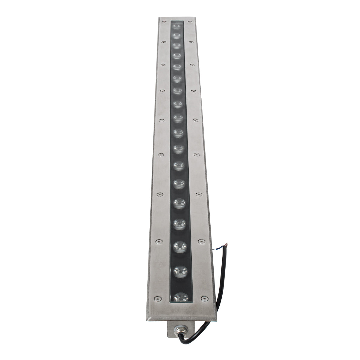 UNDERGROUND-REMVI 90194-R Χωνευτό Φωτιστικό Wall Washer Δαπέδου LED 18W 1440lm 10° DC 24V Αδιάβροχο IP68 L100 x W9 x H7.2cm Κόκκινο - Ανοξείδωτο Ατσάλι