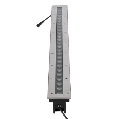 UNDERGROUND-REMVI 90195 Χωνευτό Φωτιστικό Wall Washer Δαπέδου LED 24W 2040lm 10° DC 24V Αδιάβροχο IP68 L100 x W9 x H7.2cm RGBW DMX512 - Ανοξείδωτο Ατσάλι